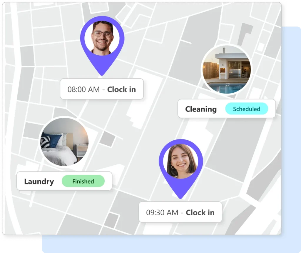 cleaning business GPS