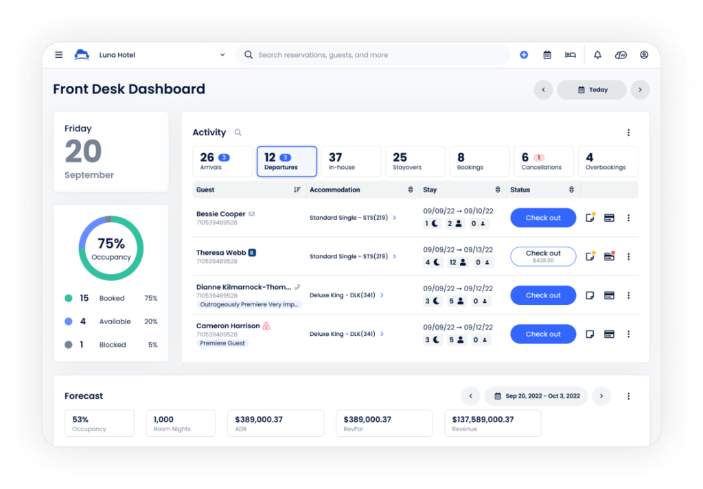 cloudbeds front-desk-dash