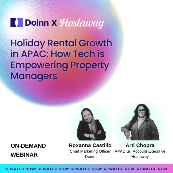 Holiday Rental Growth in APAC