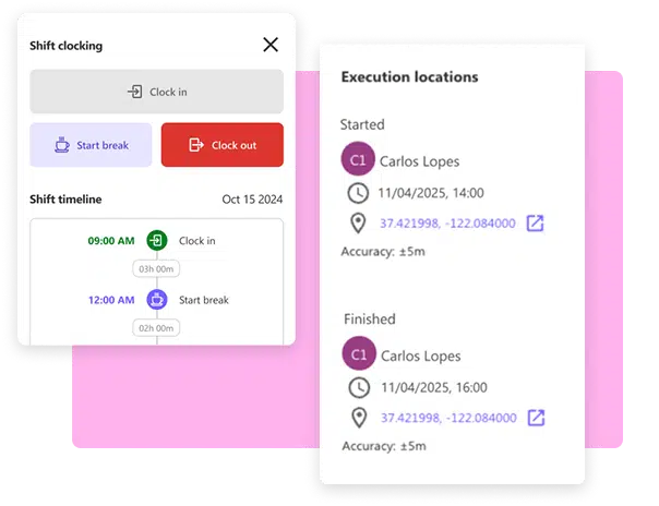 Gestion de personal - geolocalizacion